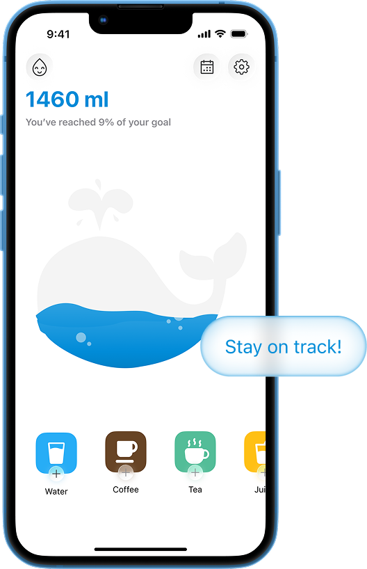 Waterbent water tracker app